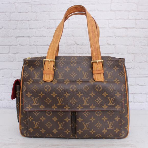Louis Vuitton Multiple Cite Purse Monogram Bag Pochette Travel Canvas A5114 - Picture 1 of 9
